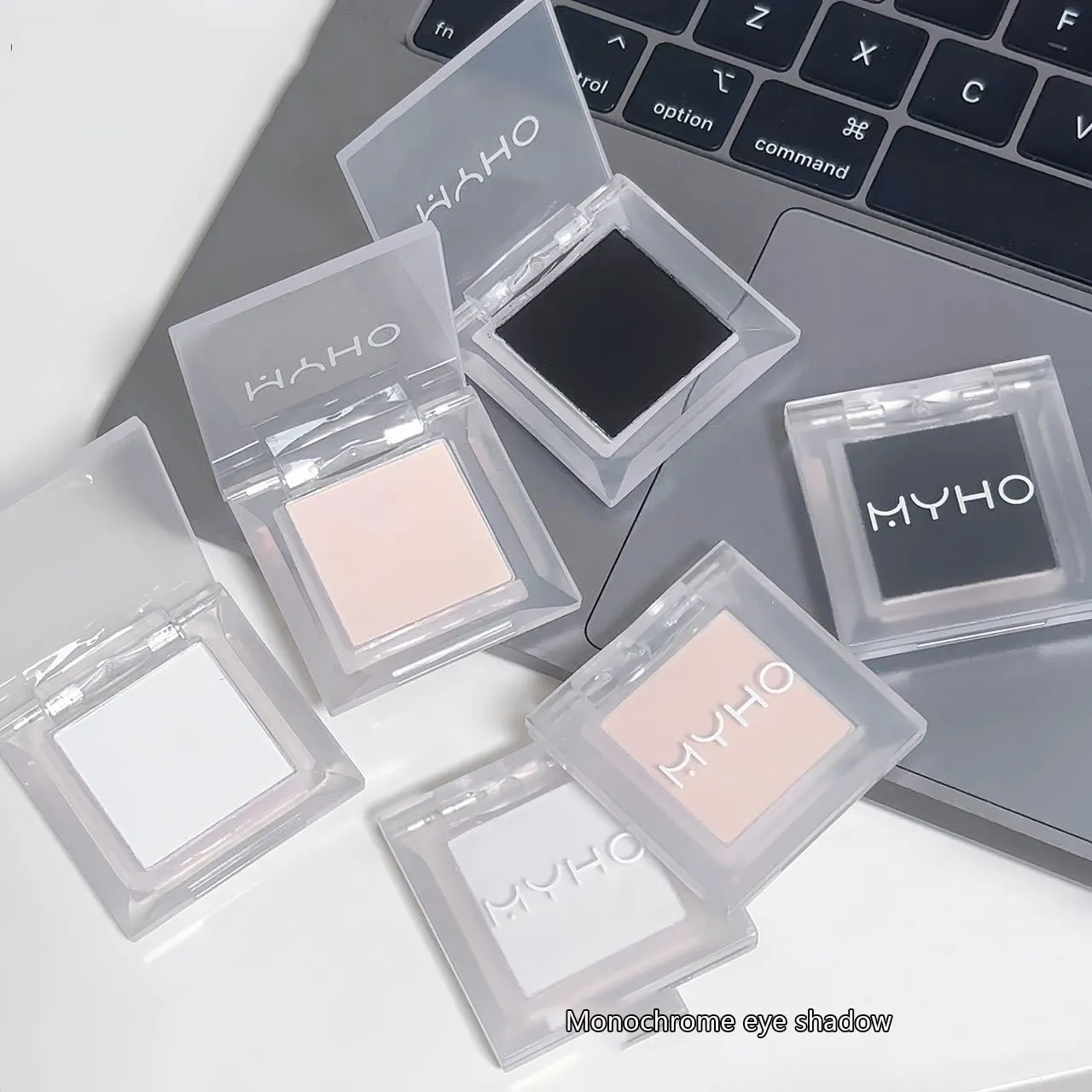 1Pcs Monochrome Matte Highlight Smoked Eye Shadow Plate Powder Is Delicate and Durable Naturally Brightening Dopamine Eye Shado — image 6