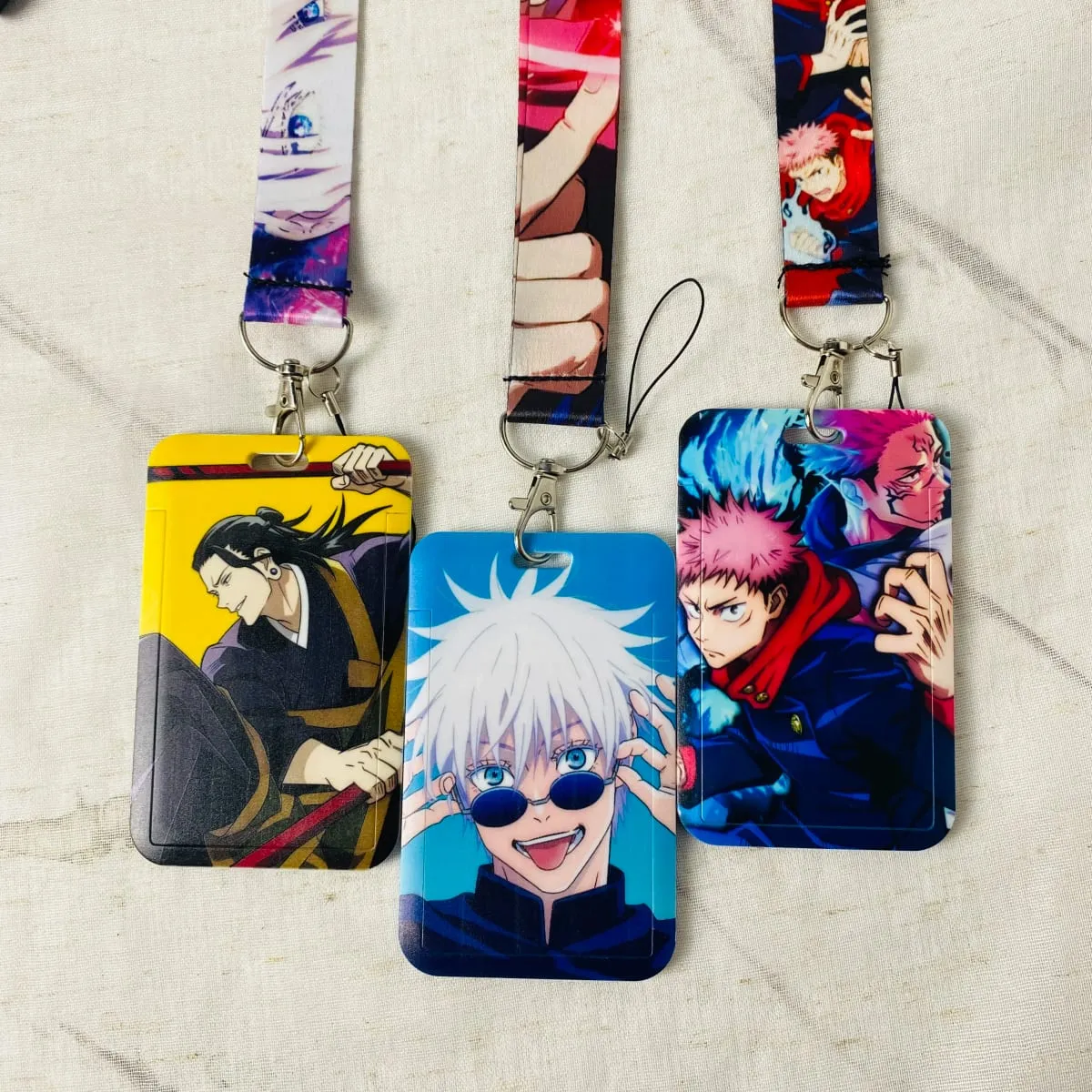 Anime Lanyard For Keychain ID Card Cover Passport Student USB Badge Holder Cool Neck Straps Accessories Friends Gifts — image 3