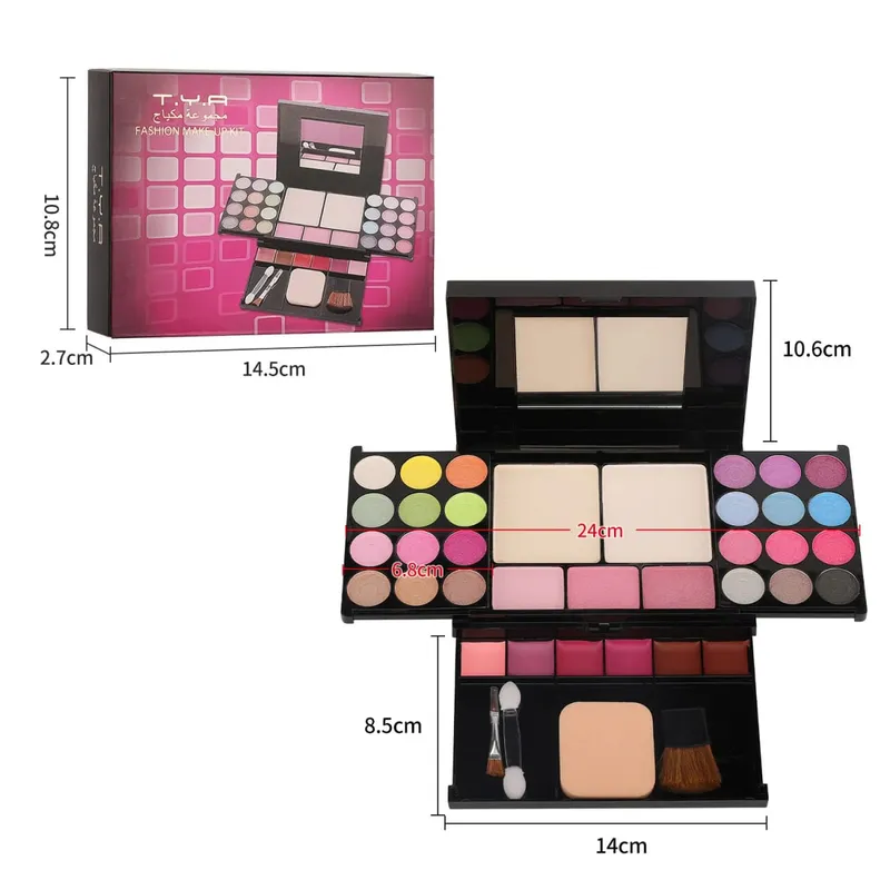35 Color Pearl Makeup Plate Nude Makeup Women Makeup Set Combination T6173 — image 3