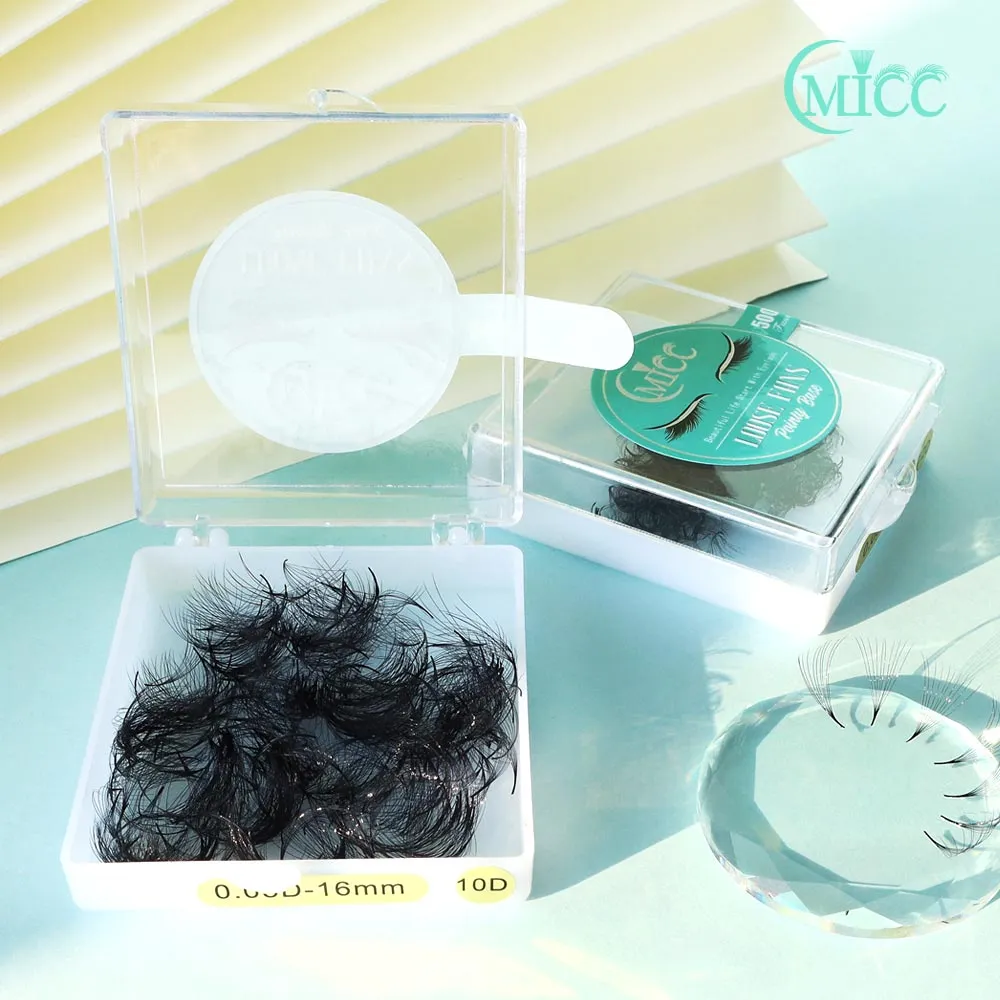 10D 20D 0.03 Thickness Pointy Base Sharp Slim Narrow Stem Mega Russian Volume Loose Fans Thin Russia Volume Lashes Extensions — image 3