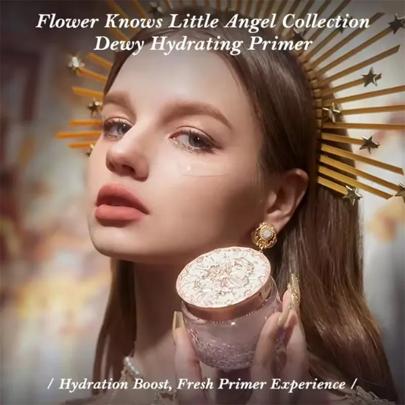 Flower Know Makeup Set Little Angel Collection Make Up Gift Box Eye Shadow Blush Matte Lipstick Highlighter Full Kit All In One