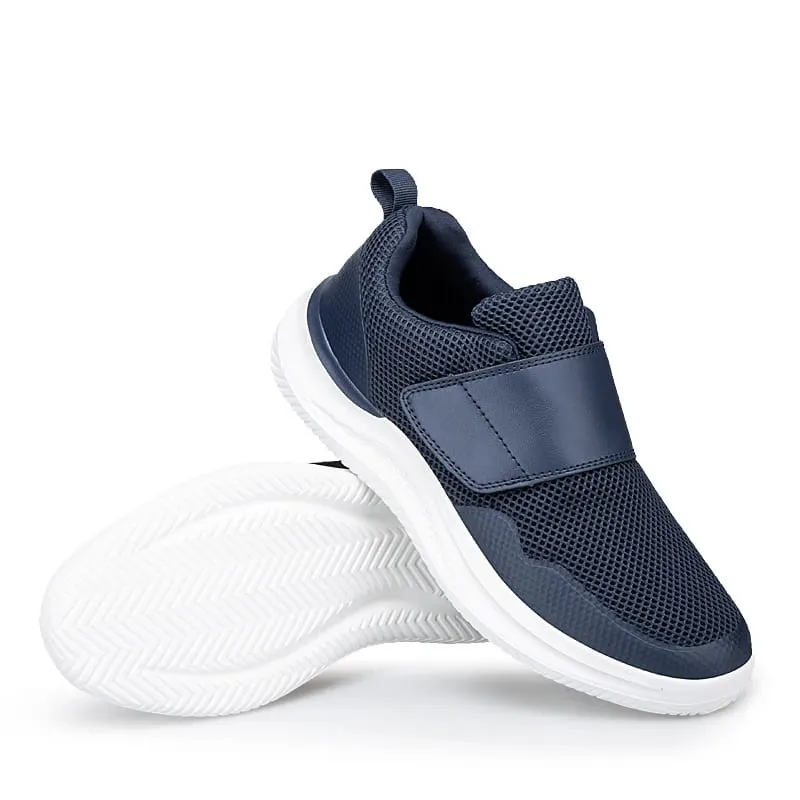 Men Orthopedics Wide Feet Swollen Walking Casual Shoes Thumb Eversion Adjusting Soft Comfortable Diabetic Man Shoes Big Size — image 8