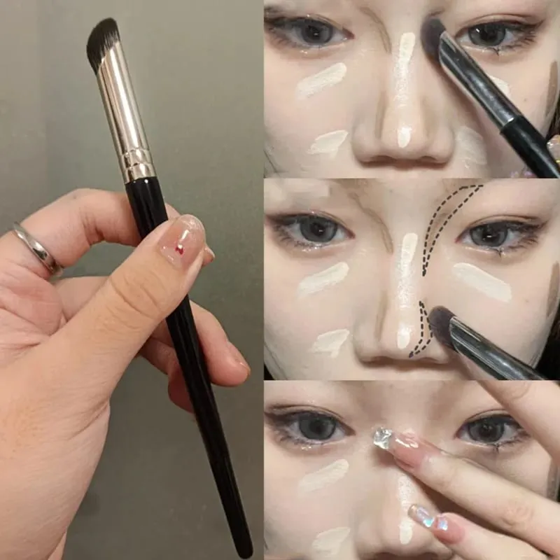 Finger Belly Head Concealer Brush Professional Cover Dark Circles Foundation Cosmetic Makeup Brushes Face Detail Beauty Tools — image 2