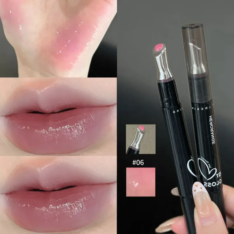 Hydrating Glossy Lip Gloss Long Lasting Brightening Create Plump Lips for Daily Date — image 9