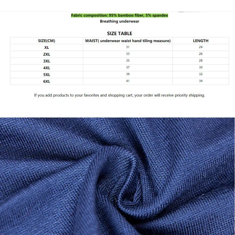 3 Packs Set Plus Size Solid Breathable Men Briefs Sexy Bamboo Fiber Hot Man Undrewear Black Sexy Male Panties New 5XL 6XL 2024 — image 3