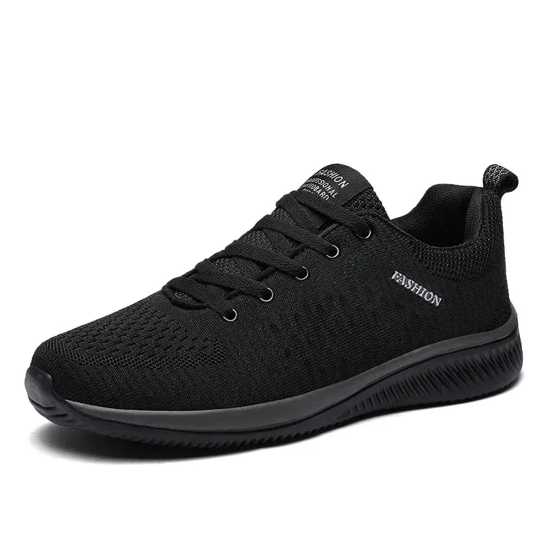Hommes en cours d'exécution marche maille chaussures baskets décontractées à la mode respirant Sport athlétique léger hommes baskets chaussures décontractées