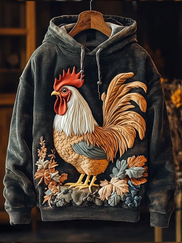 Sweatshirt Haiwan Lucu Ayam Tupai Kuda Arnab Cetak 3d Hoodie Lelaki Wanita Fesyen Oversize Hoodies Wanita Sweat Street Coat — image 14