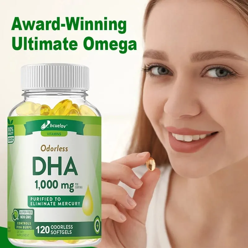 Bcuelov High Potency DHA - Supports Brain Health and Cognitive Function Improves Concentration and Intellectual Thinking — image 4