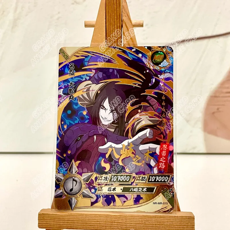 Kayou Genuine Anime Naruto Card MR Full Series No.001-037 Gaara Naruto Uzumaki Kimimaro Jiraiya Tsunade Collection Card Toy Gift — image 16