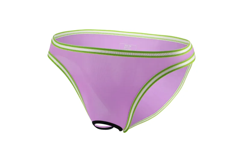Wrinkle Large Size Male Briefs High Elastic Ice Silk Man Underwear Solid Color Youth Thin Section Comfortable Breathable Sexy