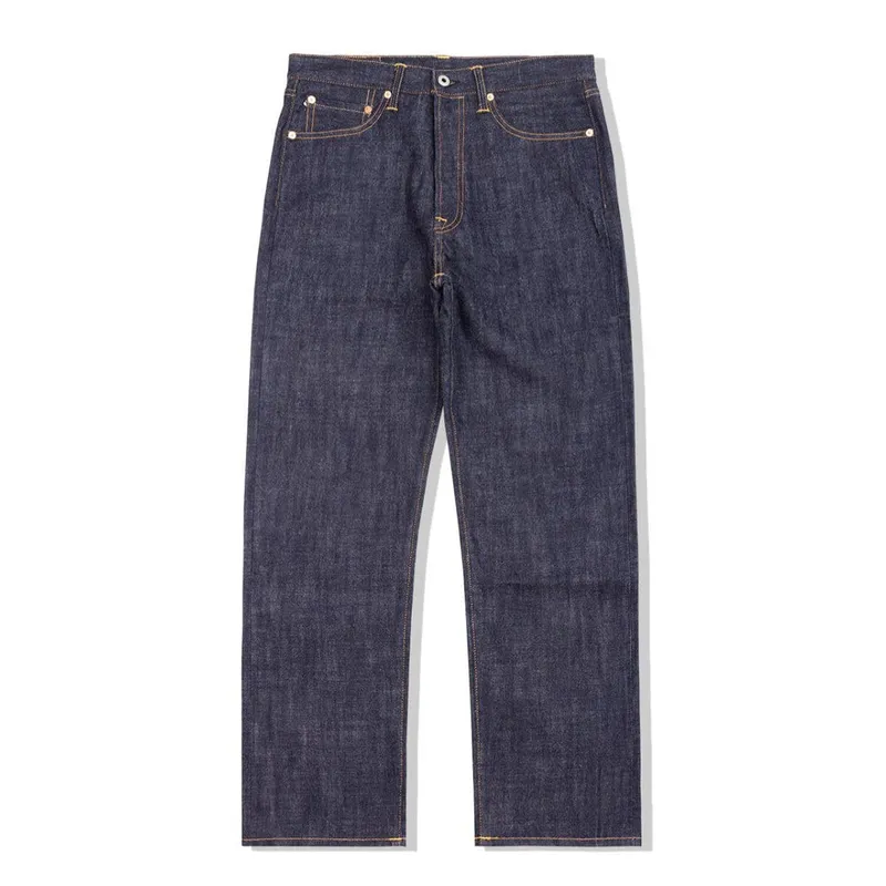 Red Tornado 55501 Relaxed Straight Fit Men's Jeans Raw Selvedge Denim Pants Amekaji