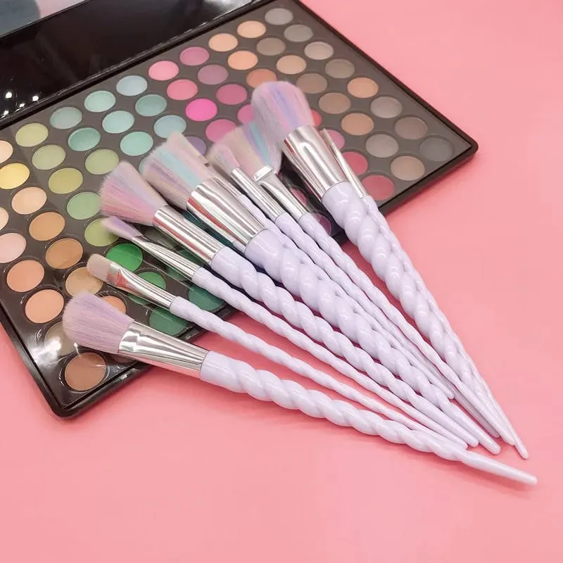 10pcs Makeup Brushes Set Soft Hair Foundation Brush Powder Blush Contour Eyebrow Eyeshadow Women Cosmetic Blending Make Up Tools — image 1