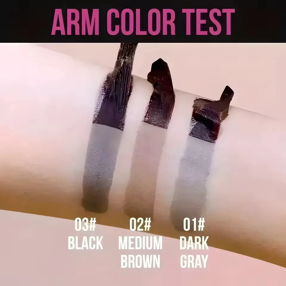 Peel-Off Eyebrow Gel Tint Waterproof Brow Tattoo Cream Long-Lasting Brow Dye Natural Eye Brow Shaping Makeup for Women — image 3