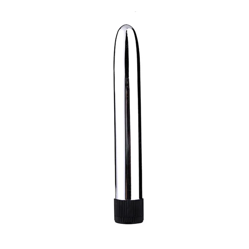 6-Color Metal Body Vibrator AA Battery Powered 18cm Relaxation Massage Bullet Seducer clitoral stimulation Sex toys for Women — image 8
