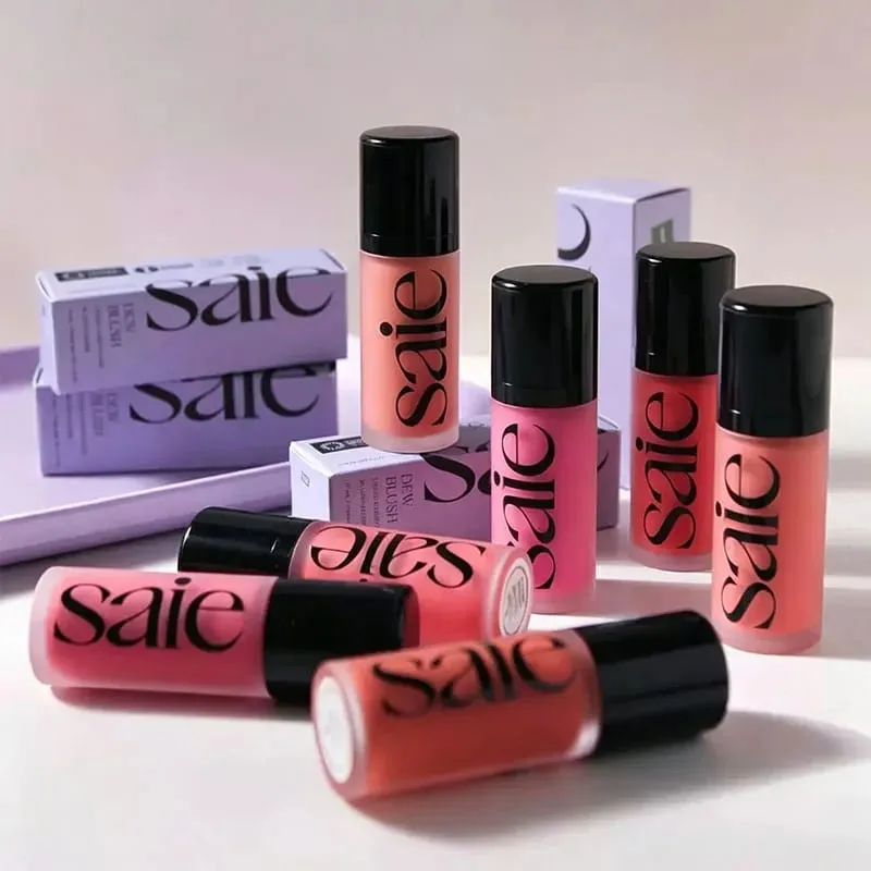 Saie Glowy Gel Hydrating Dewy Liquid Highlighter Face Contouring Body Sun-kissed Natural Radiance Blush Antioxidant Cosmetics — image 6