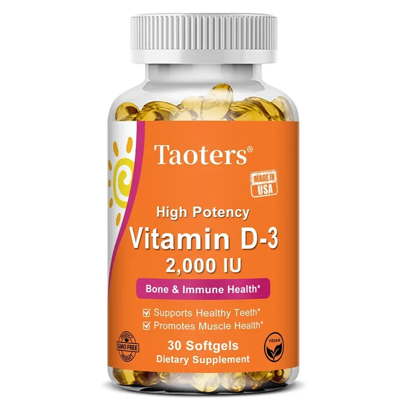 High Potency Vitamin D-3 2 000 IU - Promotes Muscle Teeth Bone and Immune Health — image 8