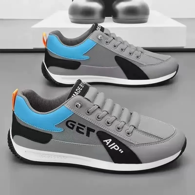 Men's Shoes Lightweight Sports Running Casual Fly Woven Mesh Soft Sole Sneakers Breathable Fashion Trendy Shoes for Teenagers