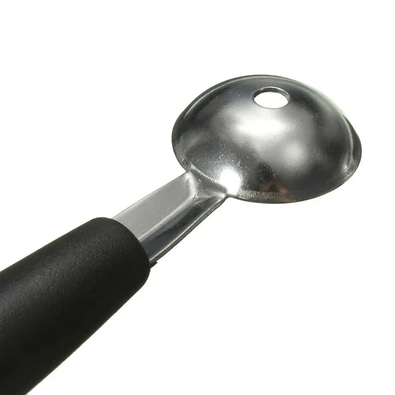 1PC Multi functional ice cream scoop Stainless steel double headed fruit ice cream scoop Watermelon Ball Digger Kitchen tools