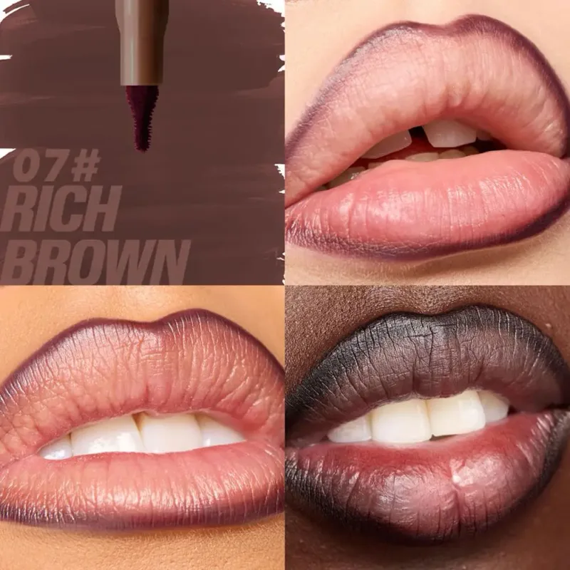 Lip Liner LongLasting Waterproof Highly Pigmented Long-lasting Color Creates 3D Plump Lips Defining Makeup — image 13