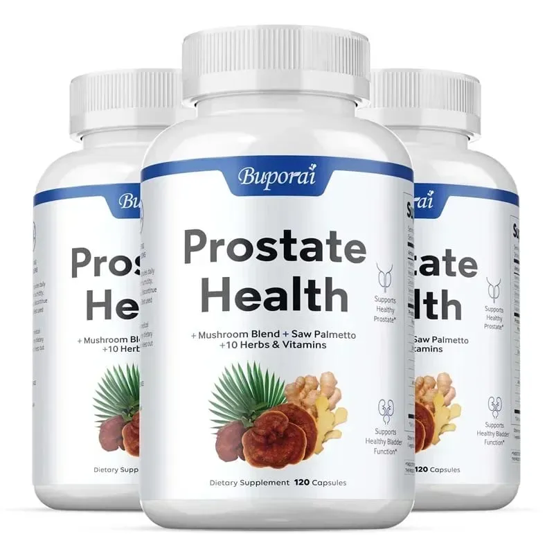 Prostate Health - Support Prostate and Heart Health Enhance Immunity Antioxidant Scavenger Free Radicals 120 Capsules