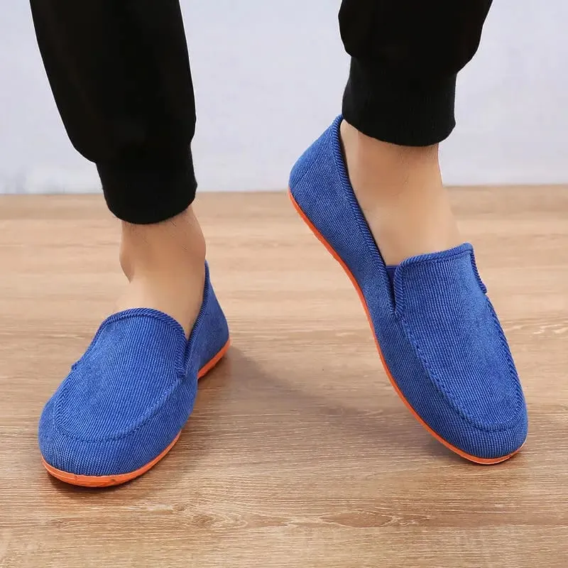 2026 New Summer Casual Loafers Men Old Stylish Canvas Shoes Multi-colors Plus Size Brand Man Shoes Males Slip On Flats Sneakers — image 12