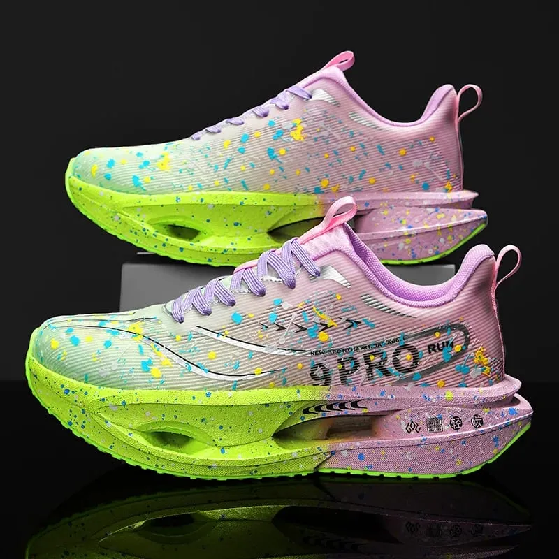 2025 New Men's Sneakers Night Fluorescent 3.0 Carbon Plate Cushioning Running Shoes Stable Rebound Training Shoes Jog Shoes — image 9