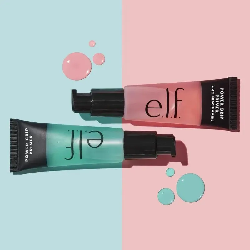 Hot Elf Multi-effect Green Pink Primer Essence Brightening Moisturizing Gel Essence Setting Spray Liquid Foundation Cosmetics