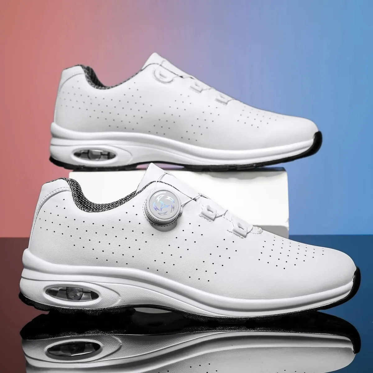 Simple Nen's Casual shoes With Comfortable and Breathable design Air-cushioned sole Suitable for Outdoor Cycling and Golfing.
