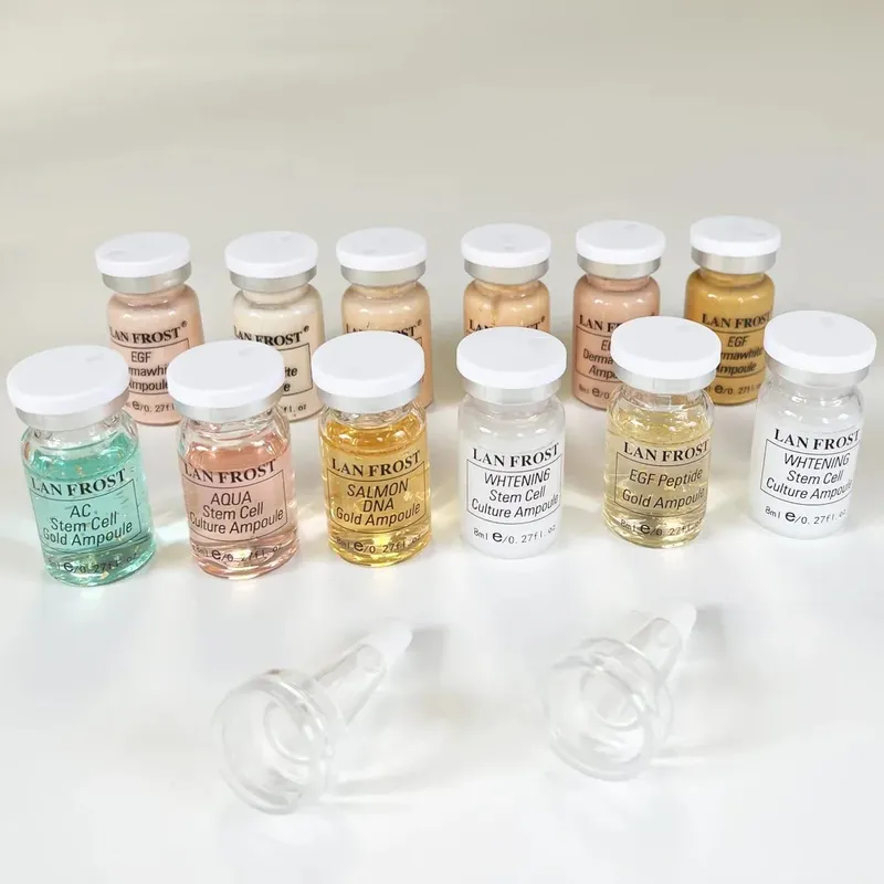 BB Cream Glow Face Skin Care Serum Essence Ampoule Foundation Hyaluronic Acid Peptide Moisturizing Skin Rejuvenation Care Kit — image 15