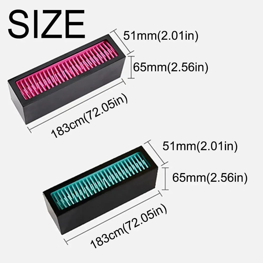 Porte-pinceaux de maquillage créatif, Compact, antidérapant, mallette de rangement, grande capacité, Portable, support de séchage pour pinceaux cosmétiques — image 5