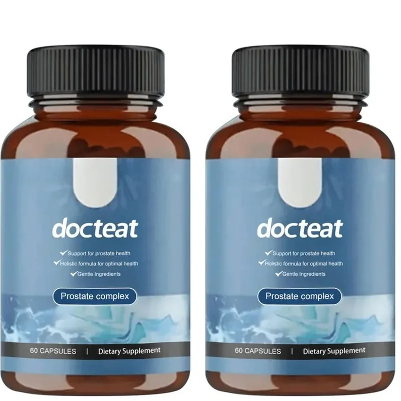 Οι κάψουλες Docteat Prostate Complex υποστηρίζουν την υγεία του προστάτη και τη ροή των ούρων με κάψουλες Herbal Saw Palmetto και Pygeum 60 — image 8