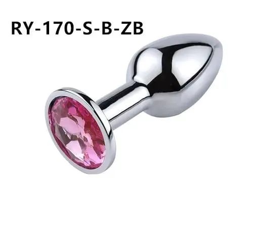 1ks Crystal Anus Kovový anální kolík Šperková základna pro začínajícího hráče až po staršího hráče 5 velikosti SM Masáž g-bodu g-bod BDSM sexuální hračky — image 11