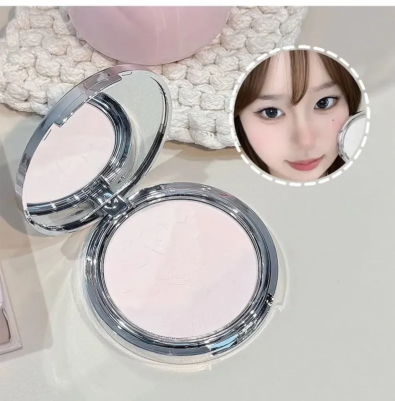 Makeup Kit Include 4 Matte Lipgloss 1 Face Blusher 1 Pressed Powder 1 Eyesshadow Palette 1 Contour Palette With Necklace — image 3