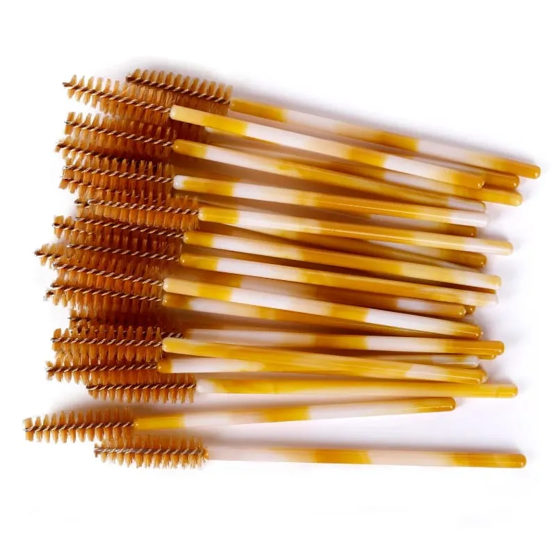 50/100Pcs Makeup Brush Eyelash Eyebrow Brushes Comb Disposable Mascara Wand Eyelashes Extension Supplies Cosmetics Make Up Tools — image 14