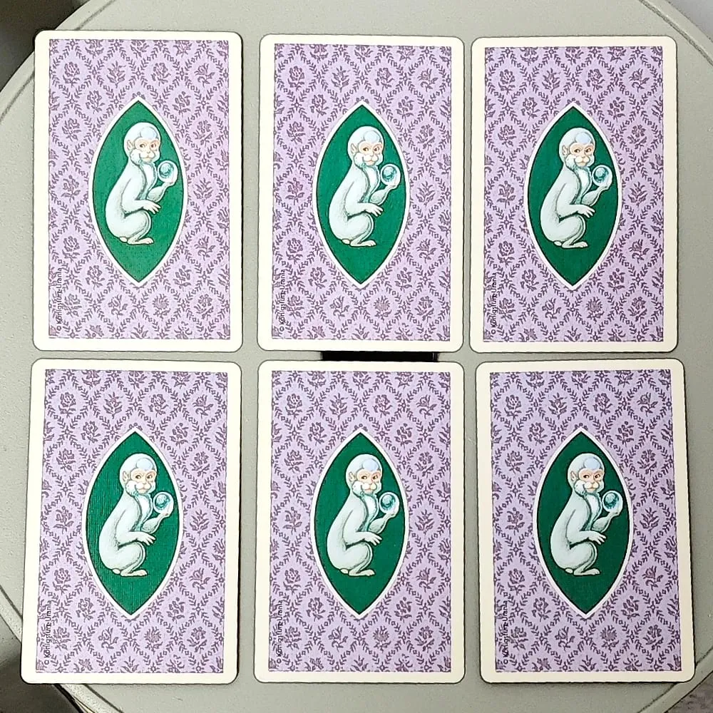 Mystical Kipper Deck 9*6cm German System of Fortune Telling 36 Pcs Oracle Cards with Keywords — image 4