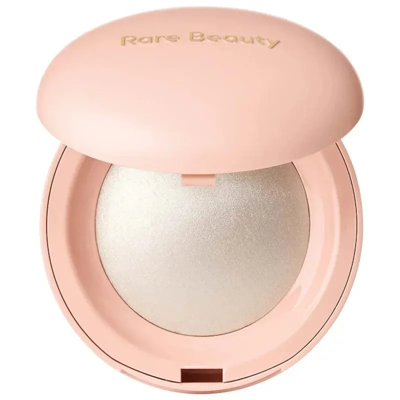 Rare Beauty Powder Blush Highlight Brighten Highlighter Mirror Long-Lasting Glowing Face Makeup Set for Natural Radiant Finish