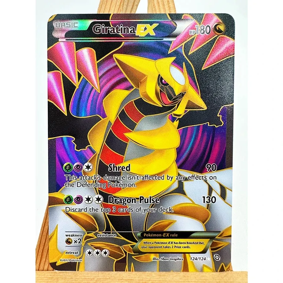 Pokemon PTCG ASC Gengar Dragonite Celebi Legetøj Hobby Hobby Samleobjekter Spilsamling Anime-kort