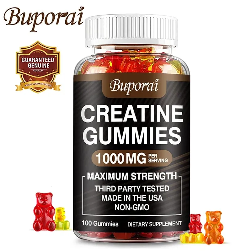 Creatine Monohydrate Gummies - Build Strength Promote Muscle Growth Improve Endurance and Energy — image 2