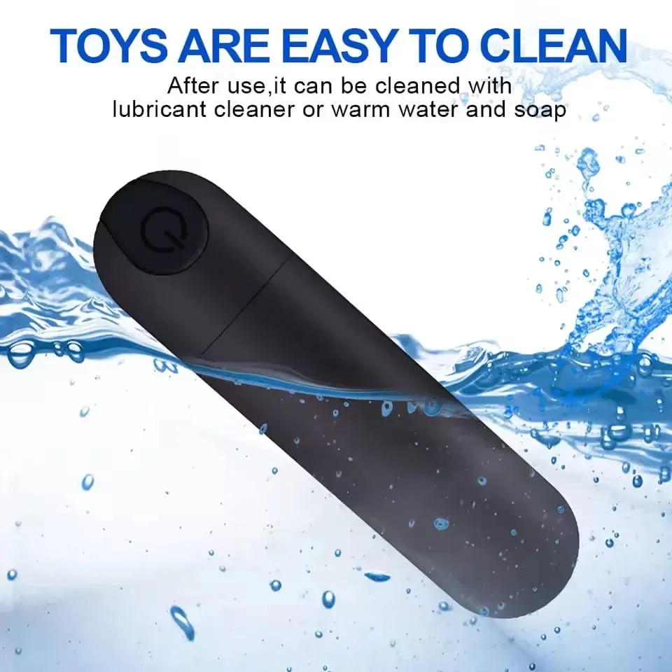 G Spot Bullet Vibrator Nipple Clitoral Stimulator 10 Vibration Mode Portable Mini Vaginal Anal Massager Adult Sex Toys for Women — image 3