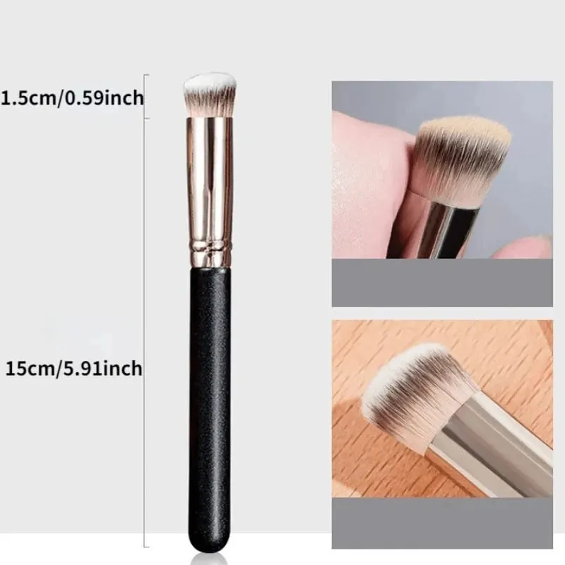 1/2/5 pcs Foundation Concealer Brush Premium Contour Blusher Brushes Flawless Under Eye Dense Face Makeup Brush For Blending — image 5
