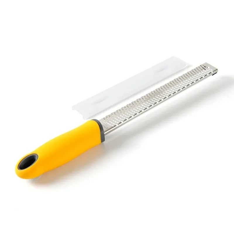 Stainless Steel Cheese Grater & Lemon Zester with Protect Cover Chocolate Fruit Grater Slicer Four Colors Optional Kitchen Tool — image 9