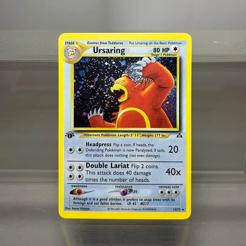 PKM Foil Cards Houndour Celebi Houndoom 1st Edition 1996 Single Cards Game Collection Cards PTCG Proxy Cards — image 17