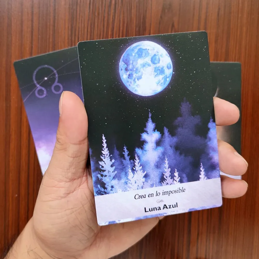 NEW 12x8.7CM Oracle in Spanish Oracle Cards: A 44-Card Deck with Keywords Spanish Version with Oracle in Box (Spanish Edition) — image 2