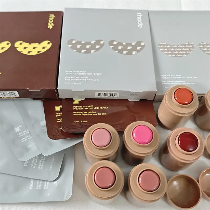 Makeup New Model Reduce Swelling Eye Patch Banana Peel Spicy Marg Juice Box Pocket Blush Stick Non-fading Waterproof Blusher — image 2