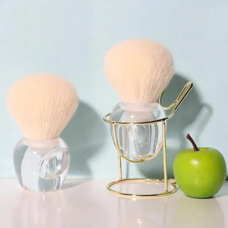 Mushroom Crystal Nail Brush Transparent Paint Gel Dust Cleaning Brushes Make Up Brush Nail Art Manicure Tool — image 4
