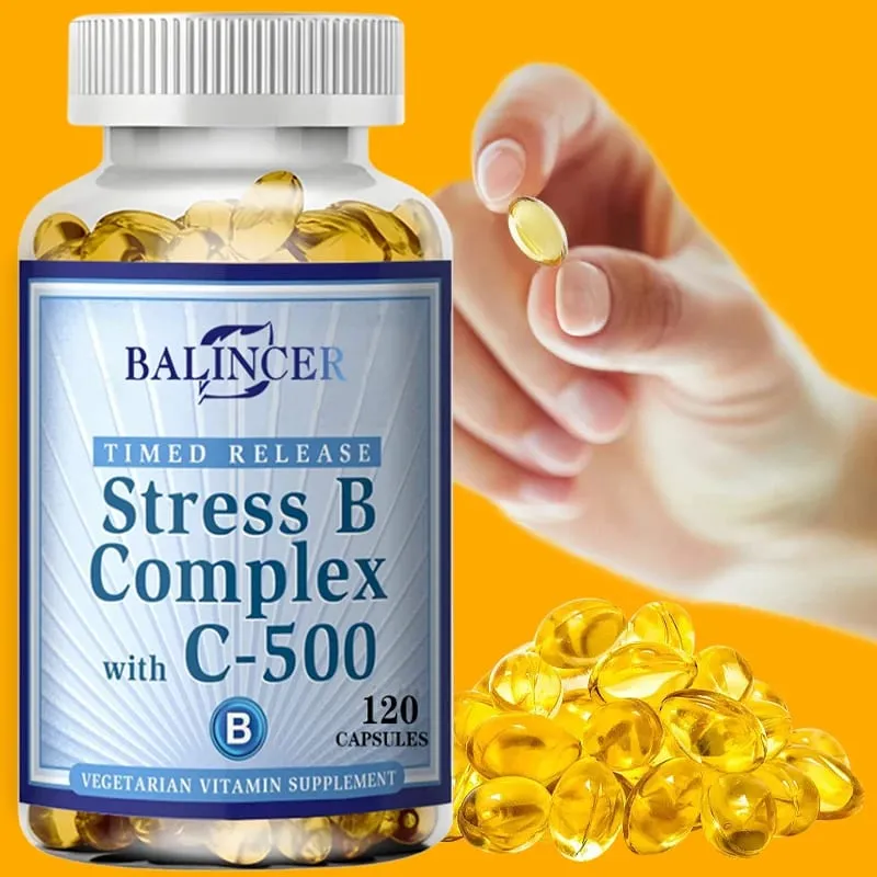 Vitamin B Complex Capsules - Helps Improve Immunity Neutralizes The Energy in Cells Improves Immunity and The Nervous System — image 1