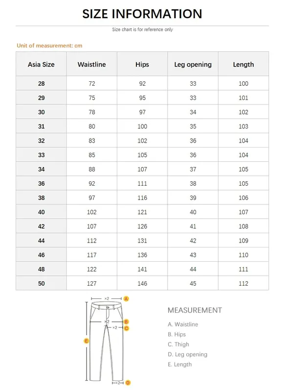 Plus Size 42 44 46 48 50 Classic Men's Jeans Loose Straight Black Blue Jeans Stretch Business Casual Trousers Male Brand Pants — image 8