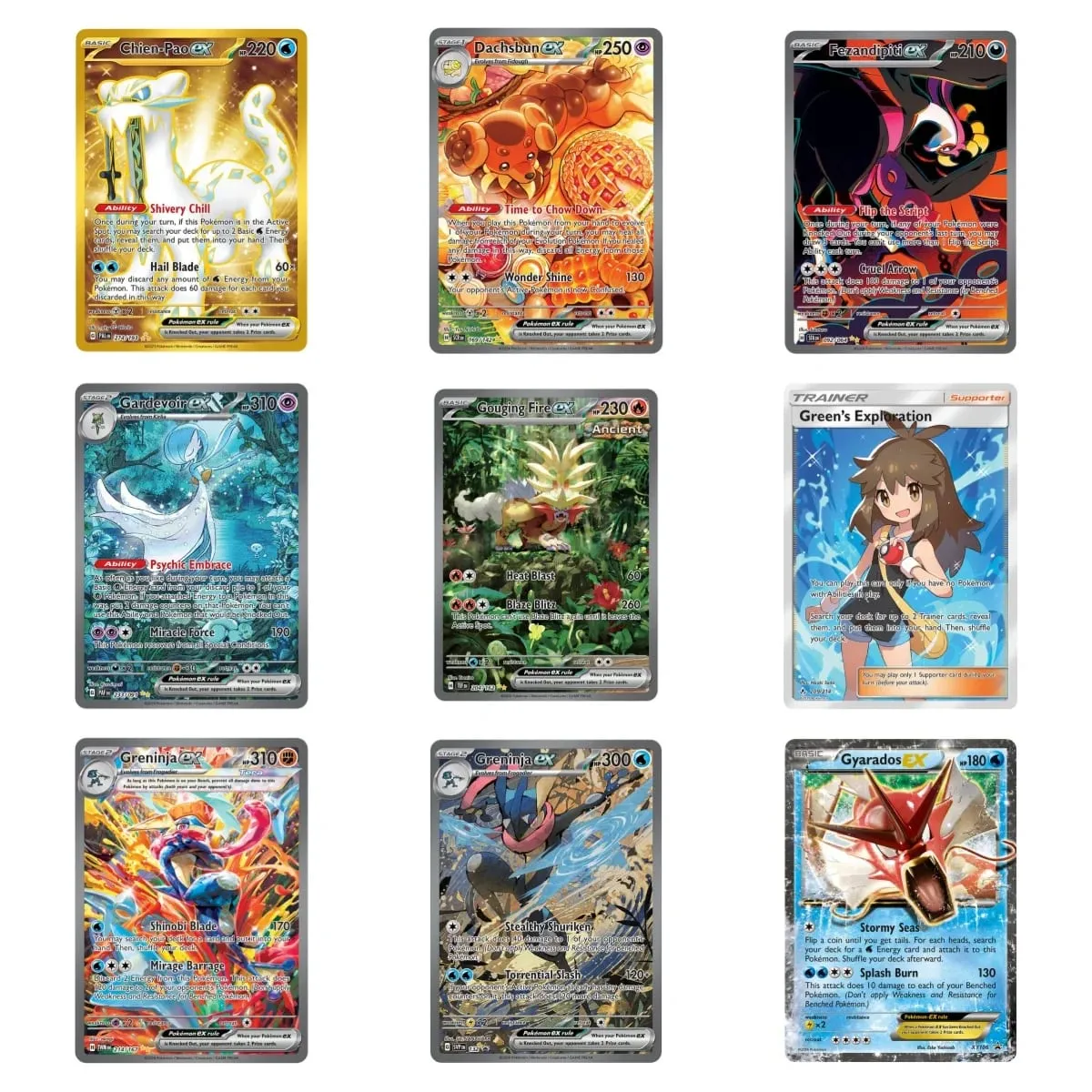 PKM Proxy EX Cards HolographicM Charizard-EX/ Mew/Greninja/Pikachu/Charizard/M Charizard/ex PTCG Game Collection Cards Game Toys