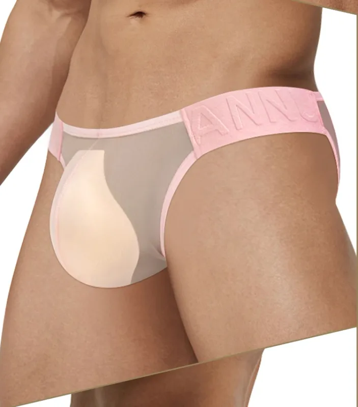 Sexy Men Bikini Briefs Man Underpantsr Slip Transparent Mesh Underwear Male Cuecas Men's Panties Ultra-thin Gays Sports Briefs — image 11