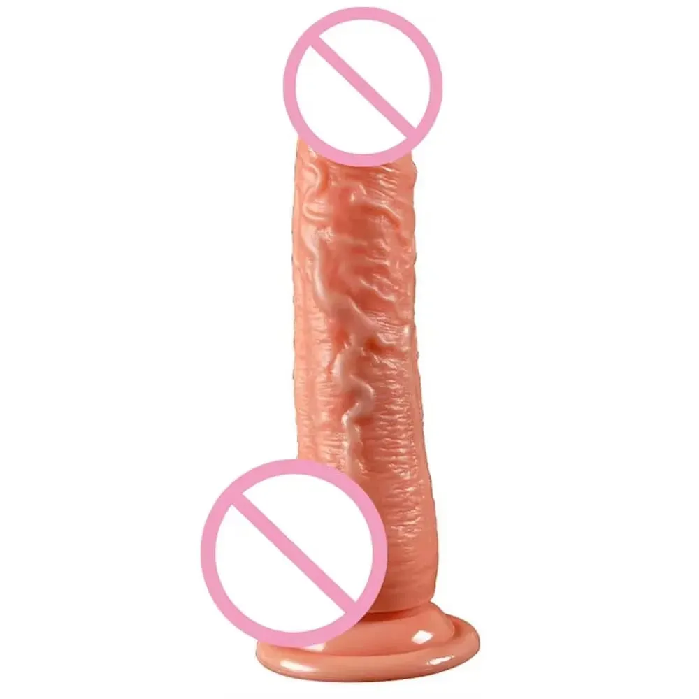 Flesh Color Dildo Multiple Styles Suction Cup Dildo Big Dick Female Masturbator Clitoral Stimulator Lesbian Sex Toys For Women — image 1